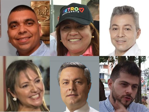 Los principales candidatos a la Cámara por Quindío