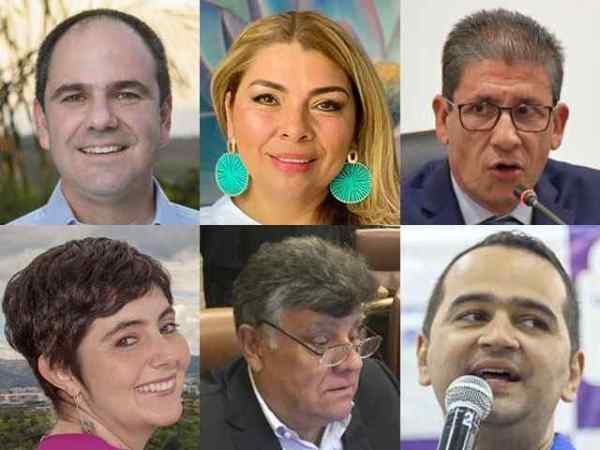 Los principales candidatos a la Cámara por Risaralda